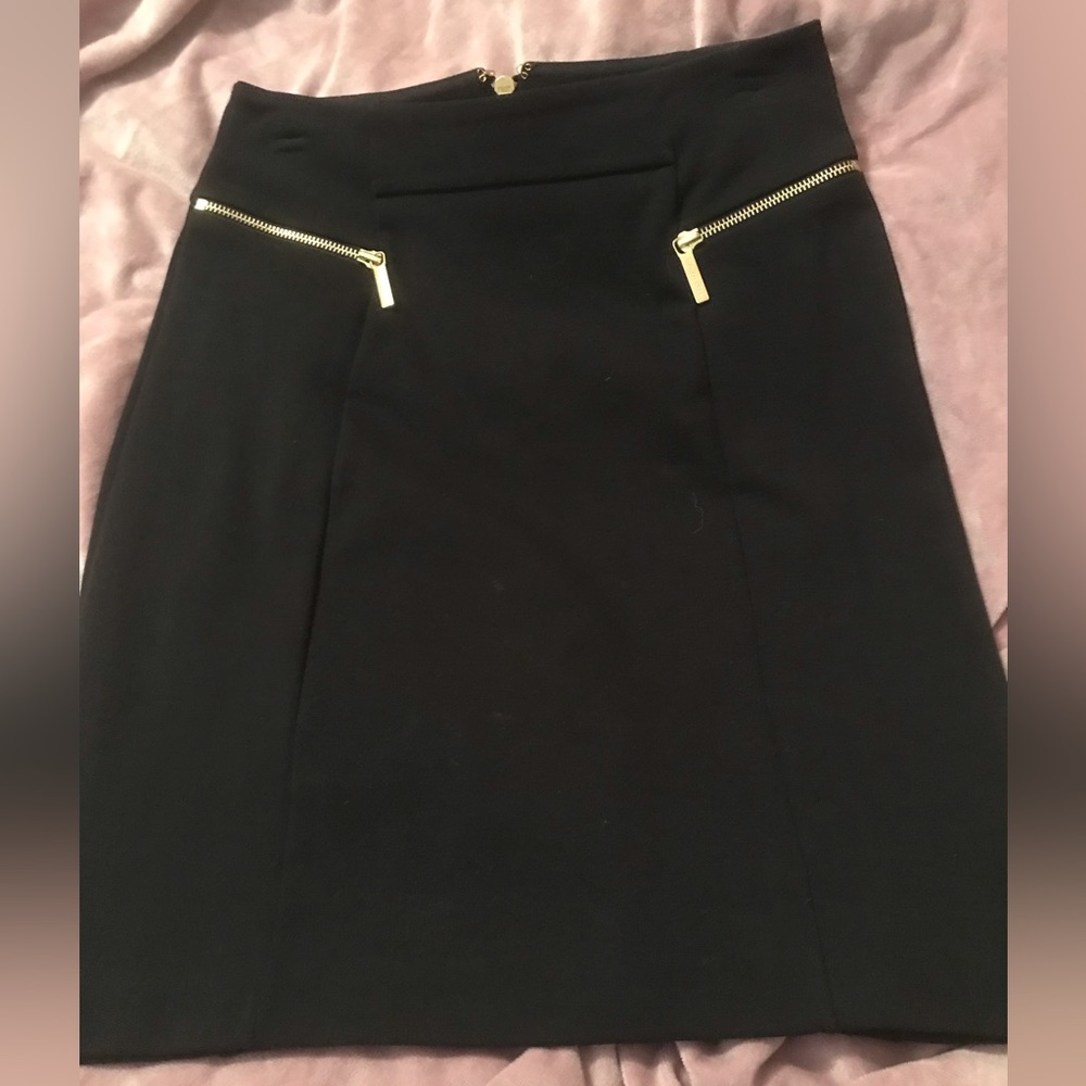 🆕NWOT Michael Kors Black Pencil Skirt Sz 2
